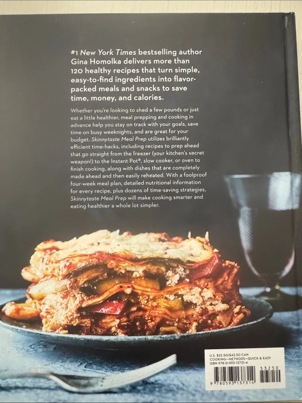 Skinny taste meal prep cookbook-in like new condition